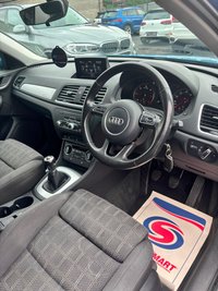 USED 2017 66 AUDI Q3 2.0 TDI Sport SUV 5dr Diesel Manual quattro Euro 6 (s/s) (150 ps) 