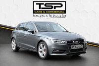 USED 2015 65 AUDI A3 1.4 TFSI Sport Sportback 5dr Petrol S Tronic Euro 6 (s/s) (Nav) (125 ps) SAT NAV/HEATED SEATS/WARRANTY