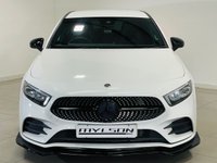 USED 2018 68 MERCEDES-BENZ A-CLASS 1.5 A180d AMG Line Hatchback 5dr Diesel 7G-DCT Euro 6 (s/s) (116 ps) Gloss Black Styling Pack | A45 Style Spoiler | Privacy Glass | Gloss Black AMG Wheels | ULEZ OK