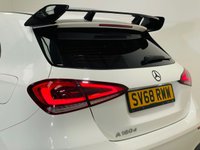 USED 2018 68 MERCEDES-BENZ A-CLASS 1.5 A180d AMG Line Hatchback 5dr Diesel 7G-DCT Euro 6 (s/s) (116 ps) Gloss Black Styling Pack | A45 Style Spoiler | Privacy Glass | Gloss Black AMG Wheels | ULEZ OK
