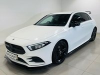 USED 2018 68 MERCEDES-BENZ A-CLASS 1.5 A180d AMG Line Hatchback 5dr Diesel 7G-DCT Euro 6 (s/s) (116 ps) Gloss Black Styling Pack | A45 Style Spoiler | Privacy Glass | Gloss Black AMG Wheels | ULEZ OK