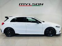 USED 2018 68 MERCEDES-BENZ A-CLASS 1.5 A180d AMG Line Hatchback 5dr Diesel 7G-DCT Euro 6 (s/s) (116 ps) Gloss Black Styling Pack | A45 Style Spoiler | Privacy Glass | Gloss Black AMG Wheels | ULEZ OK