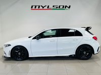 USED 2018 68 MERCEDES-BENZ A-CLASS 1.5 A180d AMG Line Hatchback 5dr Diesel 7G-DCT Euro 6 (s/s) (116 ps) Gloss Black Styling Pack | A45 Style Spoiler | Privacy Glass | Gloss Black AMG Wheels | ULEZ OK