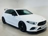 USED 2018 68 MERCEDES-BENZ A-CLASS 1.5 A180d AMG Line Hatchback 5dr Diesel 7G-DCT Euro 6 (s/s) (116 ps) Gloss Black Styling Pack | A45 Style Spoiler | Privacy Glass | Gloss Black AMG Wheels | ULEZ OK