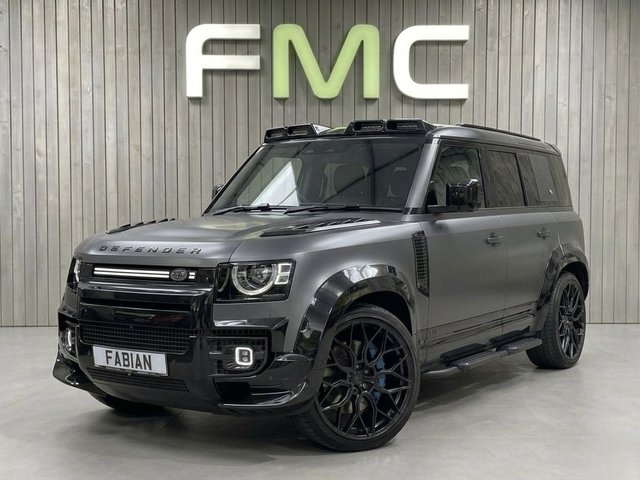 View our Land Rover Defender 5.0 P525 V8 Carpathian Edition Petrol Auto 4WD Euro 6 (525 ps) **Urban Edition - Stunning Example**