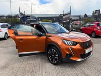 USED 2021 70 PEUGEOT E-2008 50kWh GT Line SUV 5dr Electric Auto (136 ps) 