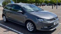 USED 2016 16 VOLKSWAGEN POLO 1.2 TSI BlueMotion Tech Match Hatchback 3dr Petrol Manual Euro 6 (s/s) (90 ps) &pound;20 ROAD TAX - SERVICE RECORDS - SAT NAV - APPLE CARPLAY-ANDROID AUTO - PARKING SENSORS - DAB RADIO