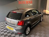 USED 2016 16 VOLKSWAGEN POLO 1.2 TSI BlueMotion Tech Match Hatchback 3dr Petrol Manual Euro 6 (s/s) (90 ps) &pound;20 ROAD TAX - SERVICE RECORDS - SAT NAV - APPLE CARPLAY-ANDROID AUTO - PARKING SENSORS - DAB RADIO