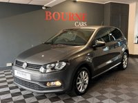 USED 2016 16 VOLKSWAGEN POLO 1.2 TSI BlueMotion Tech Match Hatchback 3dr Petrol Manual Euro 6 (s/s) (90 ps) &pound;20 ROAD TAX - SERVICE RECORDS - SAT NAV - APPLE CARPLAY-ANDROID AUTO - PARKING SENSORS - DAB RADIO