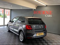 USED 2016 16 VOLKSWAGEN POLO 1.2 TSI BlueMotion Tech Match Hatchback 3dr Petrol Manual Euro 6 (s/s) (90 ps) &pound;20 ROAD TAX - SERVICE RECORDS - SAT NAV - APPLE CARPLAY-ANDROID AUTO - PARKING SENSORS - DAB RADIO