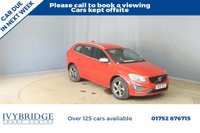USED 2014 64 VOLVO XC60 2.4 D5 R-Design Lux Nav SUV 5dr Diesel Manual AWD Euro 5 (s/s) (215 ps) 2 FORMER KEEPERS+GOOD HISTORY