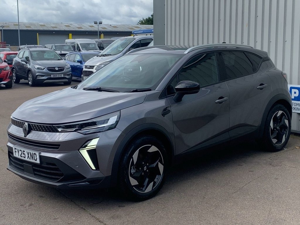 USED 2025 25 RENAULT CAPTUR 1.6 E-TECH techno SUV 5dr Petrol Hybrid Auto Euro 6 (s/s) (145 ps) CARPLAY+CAMERA+SATNAV+LEDS+FSH