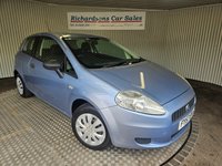 USED 2007 57 FIAT GRANDE PUNTO 1.2 Active White Hatchback 3dr Petrol Manual (139 g/km, 65 bhp) 