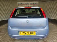 USED 2007 57 FIAT GRANDE PUNTO 1.2 Active White Hatchback 3dr Petrol Manual (139 g/km, 65 bhp) 