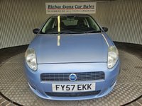 USED 2007 57 FIAT GRANDE PUNTO 1.2 Active White Hatchback 3dr Petrol Manual (139 g/km, 65 bhp) 