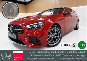 2021 MERCEDES-BENZ E-CLASS 2.0 E220d AMG Line Edition (Premium) Estate 5dr Diesel G-Tronic+ Euro 6 (s/s) (194 ps) £31000.00
