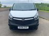 USED 2018 68 VAUXHALL VIVARO 1.6 CDTi 2900 NO VAT LWB VAN L2 H1 Euro 6 (120 ps) 12 MONTHS PART AND LABOUR RAC WARRANTY+RAC BREAKDOWN COVER