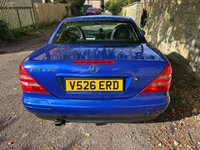 USED 2000 V MERCEDES-BENZ SLK 2.3 SLK230 Kompressor Kompressor Convertible 2dr Petrol Automatic (225 g/km, 193 bhp) SUPERB HISTORY