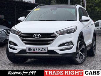 2017 HYUNDAI TUCSON 1.7 CRDi Blue Drive Premium SE [Pan Roof] 5dr - AUTO! &pound;12990.00