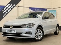 USED 2018 18 VOLKSWAGEN POLO 1.0 TSi SE Hatchback 5 Door Petrol Manual Euro 6 (s/s) (95 ps) 1 OWNER APPLE CAR PLAY
