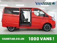 USED 2021 21 FORD TRANSIT CUSTOM 320 2.0 EBL 185 BHP SWB SPORT NAV AUTO 5 SEATER CREWCAB  AUTOMATIC | 5 SEATER CREW | HIGH SPEC !
