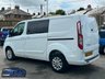USED 2022 72 FORD TRANSIT CUSTOM 2.0 320 EcoBlue Limited Crew Van Double Cab 5dr Diesel Manual L1 H1 Euro 6 (s/s) (130 ps) 