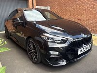 USED 2023 23 BMW 2 SERIES GRAN COUPE 1.5 218i M Sport Saloon 4dr Petrol DCT Euro 6 (s/s) (136 ps) Harman Kardon | Black Dakota