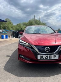 USED 2021 21 NISSAN LEAF 62kWh e+ Tekna Hatchback 5dr Electric Auto (217 ps) 