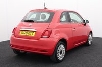 USED 2020 20 FIAT 500 0.9 TwinAir Lounge 3dr (APPLE CAR PLAY) 