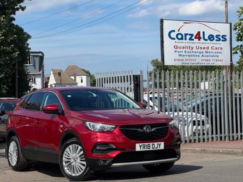 2018 VAUXHALL GRANDLAND X 1.2 Turbo Sport Nav Euro 6 (s/s) 5dr £6999.00