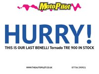 USED 2010 60 BENELLI Tornado TRE 900 900 Super Sports Petrol Manual Stunning Rare Modern Classic. Finance. Warranty. Nationwide Delivery.