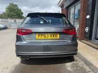 USED 2013 63 AUDI A3 1.4 TFSI CoD S line Sportback 5dr Petrol Manual Euro 6 (s/s) (140 ps) 12 MONTHS MOT SERVICE HISTORY