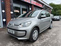 USED 2016 16 VOLKSWAGEN UP! 1.0 Move up! Hatchback 5dr Petrol Manual Euro 6 (60 ps) 12 MONTHS MOT SERVICE HISTORY