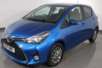 USED 2017 17 TOYOTA YARIS 1.33 Dual VVT-i Icon Hatchback 5dr Petrol Manual Euro 6 (99 ps) 2 LADY OWNERS - 10 STAMP DEALER SERVICE HISTORY - 2 KEYS