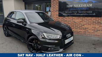 2018 AUDI A1 1.4 TFSI Black Edition Sportback 5dr Petrol Manual Euro 6 (s/s) (Nav) (125 ps) £9490.00