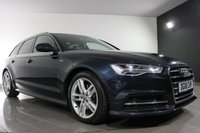 USED 2018 18 AUDI A6 AVANT 2.0 TDI ultra S line Estate 5dr Diesel S Tronic Euro 6 (s/s) (190 ps) 2 OWNERS - 7 STAMP DEALER SERVICE HISTORY - 2 KEYS