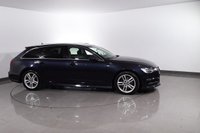 USED 2018 18 AUDI A6 AVANT 2.0 TDI ultra S line Estate 5dr Diesel S Tronic Euro 6 (s/s) (190 ps) 2 OWNERS - 7 STAMP DEALER SERVICE HISTORY - 2 KEYS
