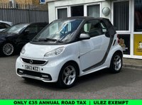 USED 2014 63 SMART FORTWO 1.0 Pulse Coupe 2dr Petrol SoftTouch Euro 5 (84 bhp) Part Service History  |  Only 2 Owners  |  Set of 2 Keys