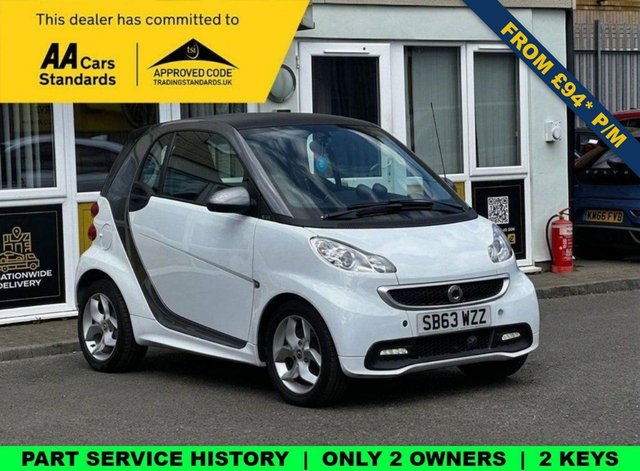 View our Smart Fortwo 1.0 Pulse Coupe 2dr Petrol SoftTouch Euro 5 (84 bhp)