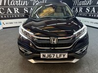 USED 2017 67 HONDA CR-V 2.0 i-VTEC EX SUV AWD 1 OWNER FSH 9 SERVICES STUNNING  ALL OUR CAR COME WITH FULL SERVICE FULL MOT WARRANTY 2 KEYS HPI CHECKED