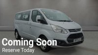 USED 2017 17 FORD TOURNEO CUSTOM 2.0 310 EcoBlue Titanium 9 SEAT Minibus 5dr Diesel Manual L2 Euro 6 (130 ps) NO VAT 72K FSH !!!! FULL CREAM LEATHER !!!!!