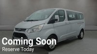 USED 2017 17 FORD TOURNEO CUSTOM 2.0 310 EcoBlue Titanium 9 SEAT Minibus 5dr Diesel Manual L2 Euro 6 (130 ps) NO VAT 72K FSH !!!! FULL CREAM LEATHER !!!!!