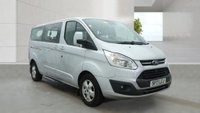 USED 2017 17 FORD TOURNEO CUSTOM 2.0 310 EcoBlue Titanium 9 SEAT Minibus 5dr Diesel Manual L2 Euro 6 (130 ps) NO VAT 72K FSH !!!! FULL CREAM LEATHER !!!!!