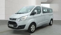 USED 2017 17 FORD TOURNEO CUSTOM 2.0 310 EcoBlue Titanium 9 SEAT Minibus 5dr Diesel Manual L2 Euro 6 (130 ps) NO VAT 72K FSH !!!! FULL CREAM LEATHER !!!!!