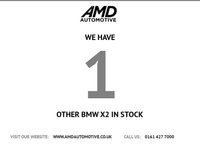 USED 2021 71 BMW X2 1.5 18i Sport SUV 5dr Petrol Manual sDrive Euro 6 (s/s) (136 ps) + SERVICE HISTORY + 18" ALLOY WHEELS + SIX (6) SPEED MANUAL GEARBOX + DAYTIME RUNNING LIGHTS + SATELLITE NAVIGATION + AUTO HEADLIGHTS + FRONT AND REAR PARKING SENSORS + DUAL CLIMATE CONTROL + CRUISE CONTROL + BLUETOOTH / TELEPHONE PREPARATION + RADIO / USB / DAB / MP3 PLAYER + MUCH MUCH MORE...