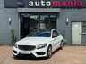 USED 2016 S MERCEDES-BENZ C-CLASS 2.1 C220d AMG Line Saloon 4dr Diesel 7G-Tronic+ Euro 6 (s/s) (170 ps) GREAT SPEC - NAV - ULEZ