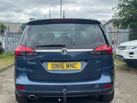 USED 2016 16 VAUXHALL ZAFIRA TOURER 2.0 CDTi SRi MPV 5dr Diesel Auto Euro 6 (170 ps) 