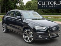 2014 AUDI Q3 2.0 TDI S line SUV 5dr Diesel Manual quattro Euro 5 (s/s) (177 ps) &pound;8995.00