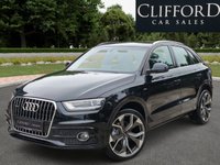 USED 2014 64 AUDI Q3 2.0 TDI S line SUV 5dr Diesel Manual quattro Euro 5 (s/s) (177 ps) 