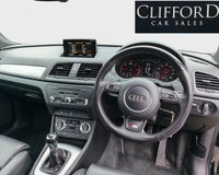 USED 2014 64 AUDI Q3 2.0 TDI S line SUV 5dr Diesel Manual quattro Euro 5 (s/s) (177 ps) 
